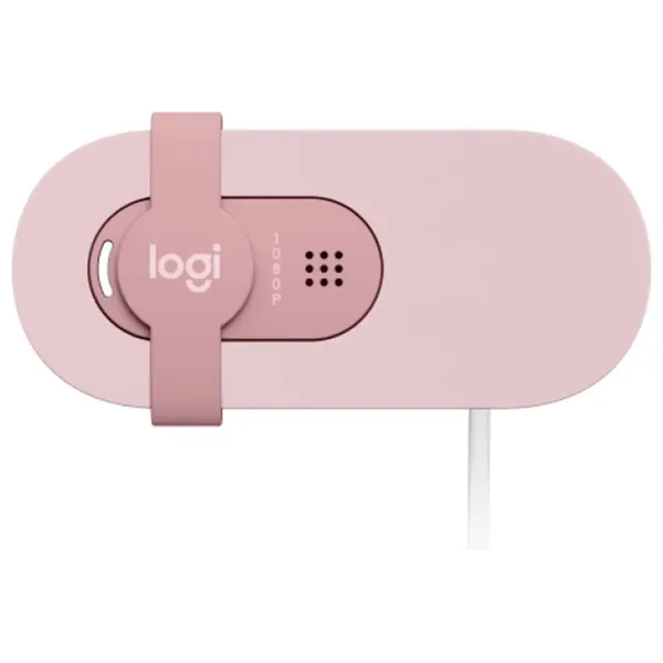Logitech Brio 90 Face Cam - Video resolution 1080p at 30 fps - Ideal for live streaming and online meetings - Pink