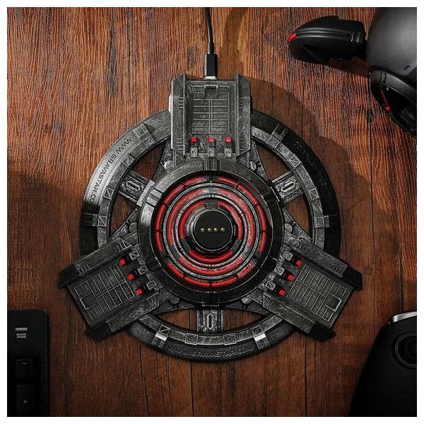 Gravastar Mars Pro A2 Headset and Charging Dock - RGB Lighting - Mechanical Design - Built-in Wireless Charging