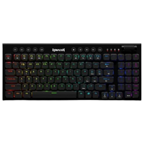 Redragon K653 Keyboard - 94 Mechanical Keys - Black
