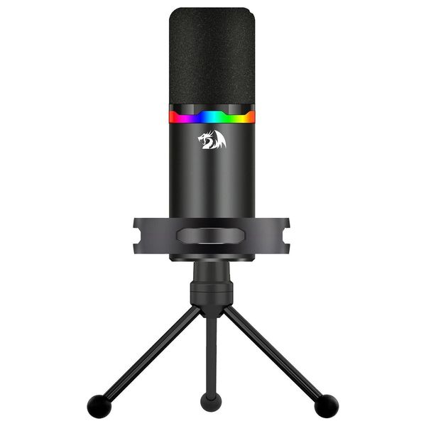 ميكروفون ألعاب وبث ريدراجون سولارا GM307 - ار جي بي - يو اس بي سي  - أسود