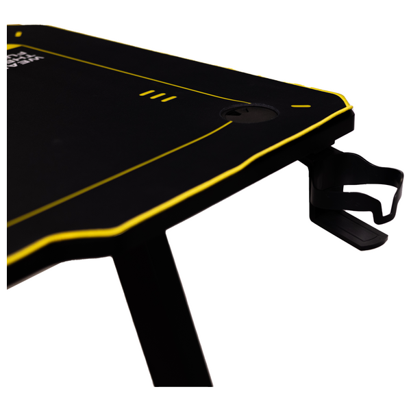  Ari Gaming Table ari-table-UR15 - Multi-Color RGB Lighting - 120 cm - Black 