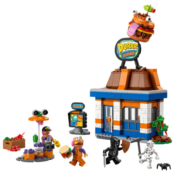 Lego 77076 - Fortnite Durrr Burger Restaurant - Contains 546 pieces for detailed and engaging construction