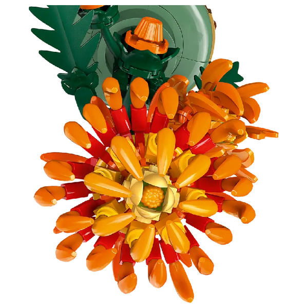 ليغو 10368 نباتات الأقحوان - بتلات وأوراق متحركة لعرض زهري واقعي - تحتوي على 278 قطعة