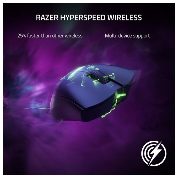  Razer V3 Pro Gaming Mouse - Wireless - RGB Lighting - Black 