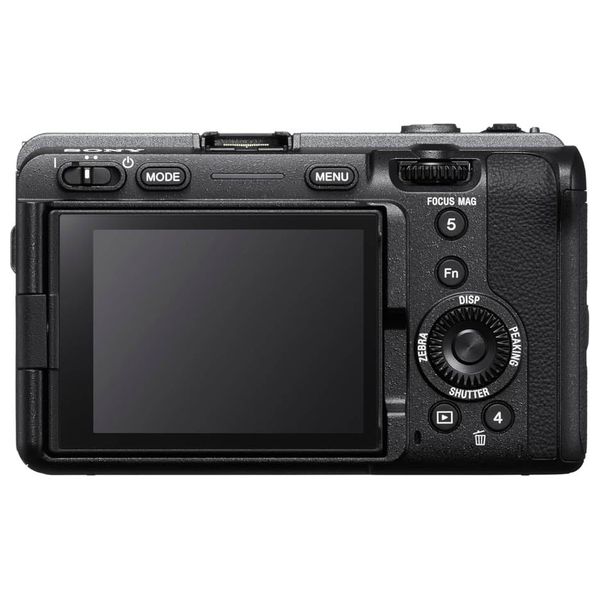 كاميرا سينمائية كاملة الإطار سوني الفا FX3 ILME-FX3A - تقنية إس-سينيتون - مستشعر كامل الإطار بدقة 4K - أسود