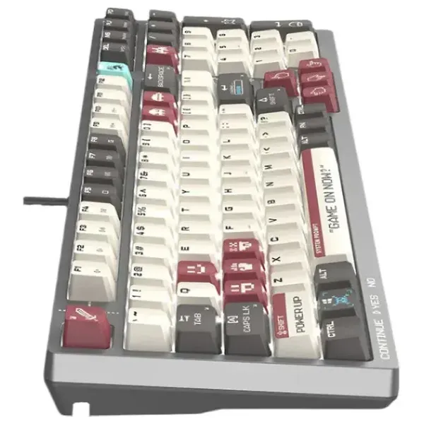 كيبورد ميكانيكي للألعاب سلكي بلودي S98 - إضاءة خلفية 10 تأثيرات - 1.8 متر
