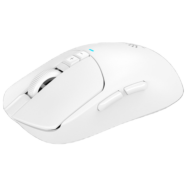 ماوس بلودي W72 لاسلكي - نطاق تشغيل 10 أمتار - DPI 50-20,000 - ابيض