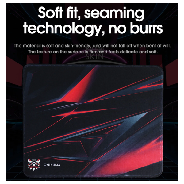 Oniguma TZ3006-B05 All-in-One Gaming Kit - Keyboard, Mouse, and Mouse Pad - RGB Lighting