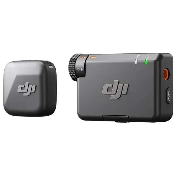 DJI Mic Mini - Ultra-compact and lightweight  - Wireless transmission range up to 400 meters - Black