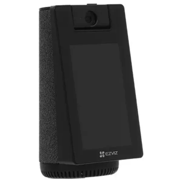 كاميرا مراقبة ذكية EZVIZ S10 - دقة 2K - شاشة لمس 4 -انج - مكالمات فيديو باتجاهين - مكبر صوت بلوتوث - ألبوم صور رقمي