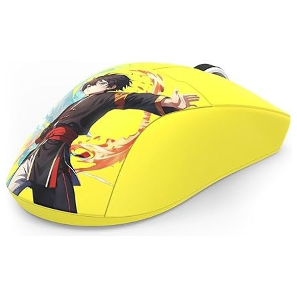 ماوس ألعاب ريدراجون ماكس أنمي M918  - لاسلكي - 5 أزرار قابلة للبرمجة - أسود 