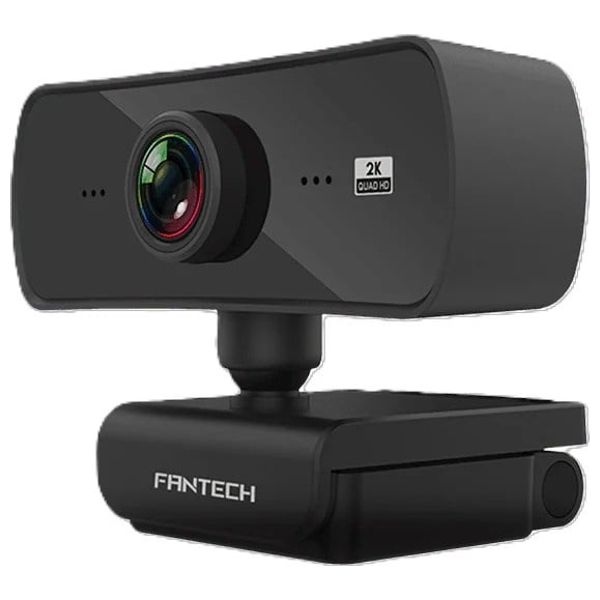  كاميرا ويب فانتك C30 - بدقة 2K QHD 1440P ومعدل 25 إطارًا في الثانية - زاوية رؤية 106 درجة ودوران 360 درجة 