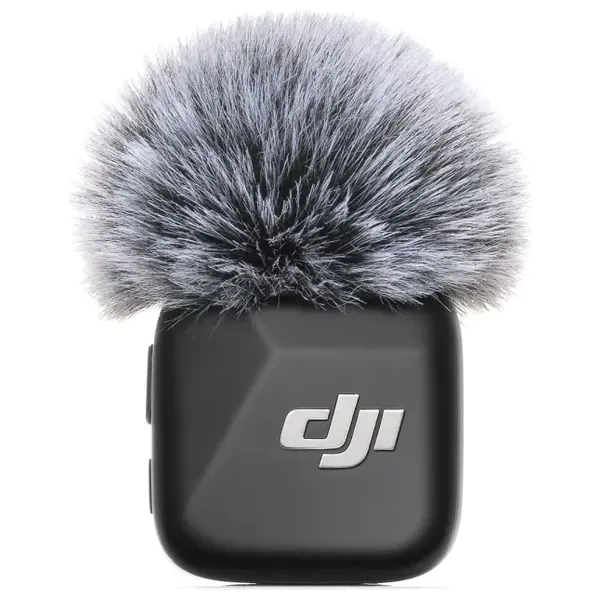 DJI Mic Mini - Ultra-compact and lightweight  - Wireless transmission range up to 400 meters - Black