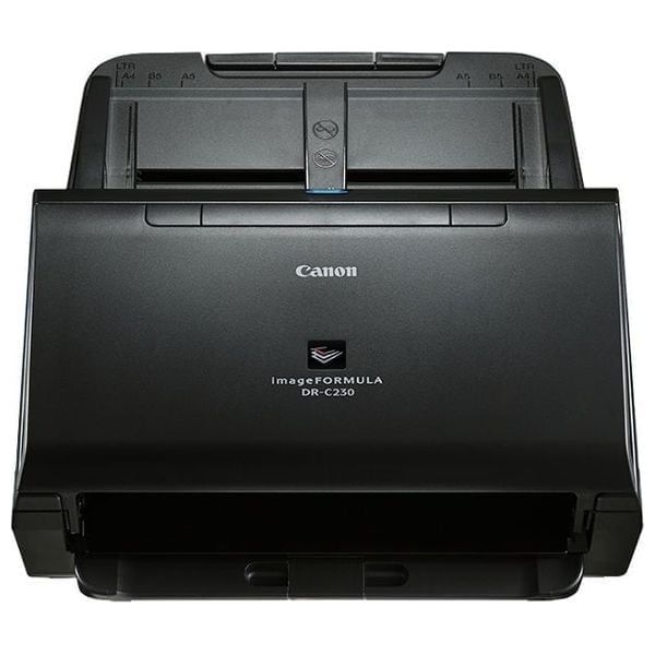 Canon DR-C230 Document Scanner - 60 Sheet Capacity - 30 ppm/60 ipm Scan Speed ​​- 600 dpi Resolution - Black 