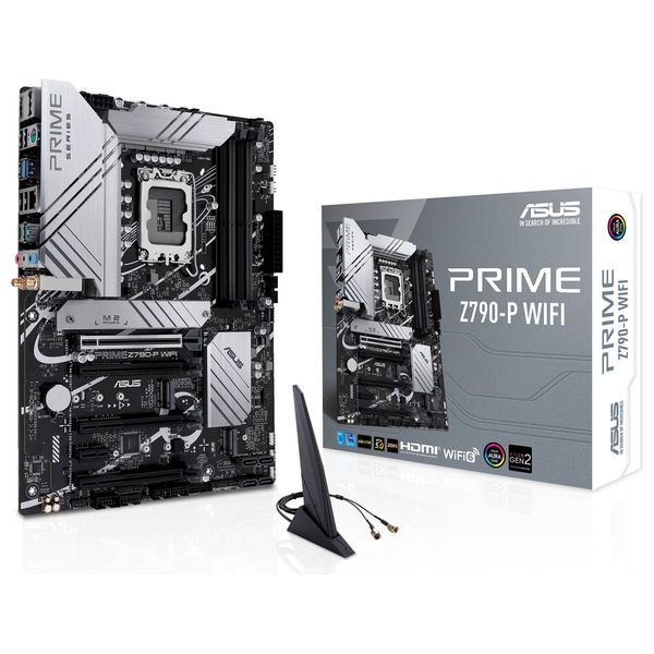 Asus Prime Z790-P WiFi - Mother Board - black & white
