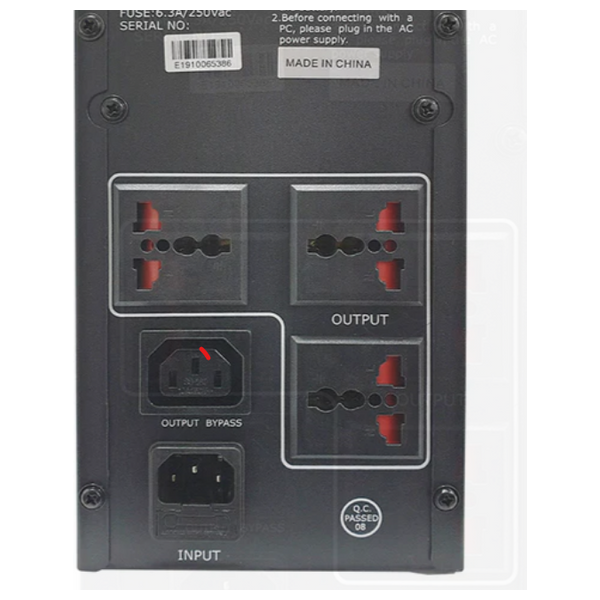 Maxma 1500VA - UPS - 400w - Black