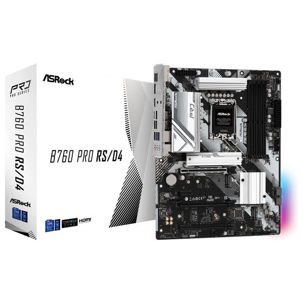  ASRock 90-MXBL80-A0UAYZ - Mother Board - white 