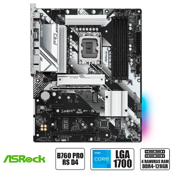  ASRock 90-MXBL80-A0UAYZ - Mother Board - white 