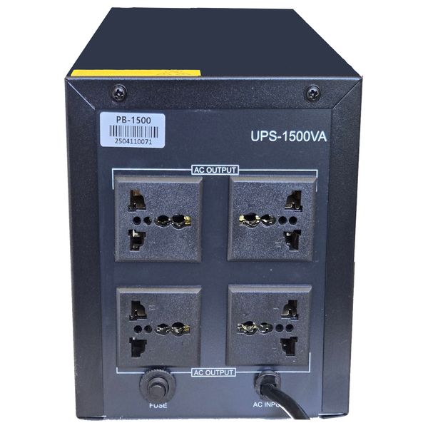  ProStar UPS Offline - 1500VA - Minimum Voltage 150 V - Black 