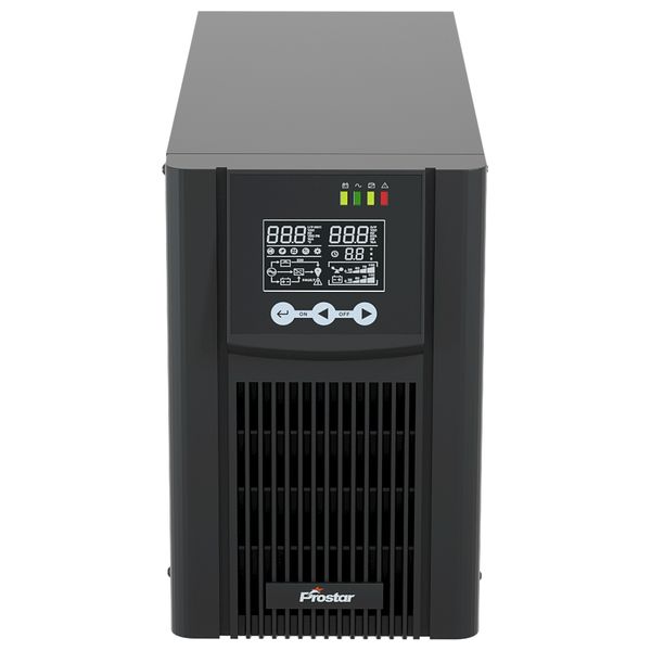  Prostar - Online UPS - 2kVA / 2000W - 48V Double Conversion - Built-in 4x12V-7Ah Batteries - Black 