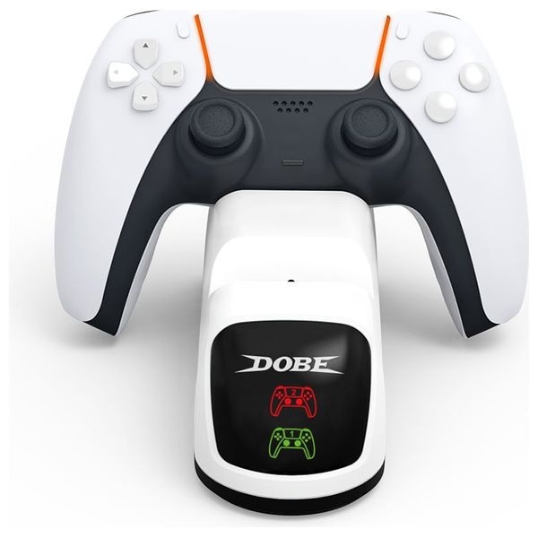 Dobe TP5-0515B - Charging Stand - For PS5 - White
