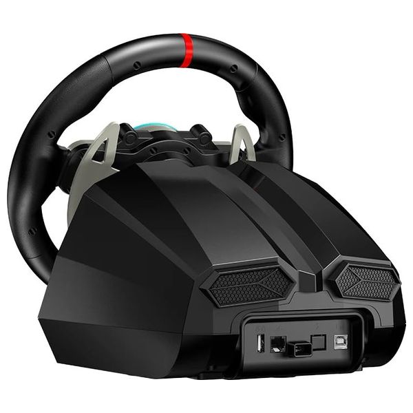  Flash Fire F119 Buddh Mini - Racing Wheel Set Gaming Racing Wheel Steering Wheel With Pedal for PC, PS3, PS4, Xbox One, Xbox Series X/S, Nintendo Switch - Black 