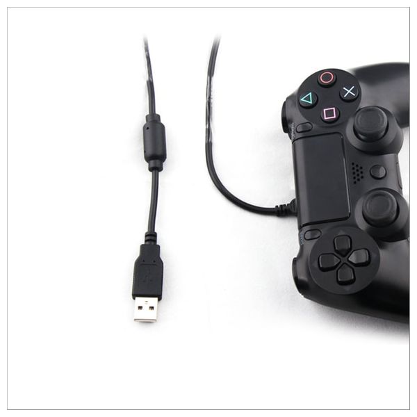 PS4 Xbox PC Controller USB Charging & Sync Cable - 2M - Black
