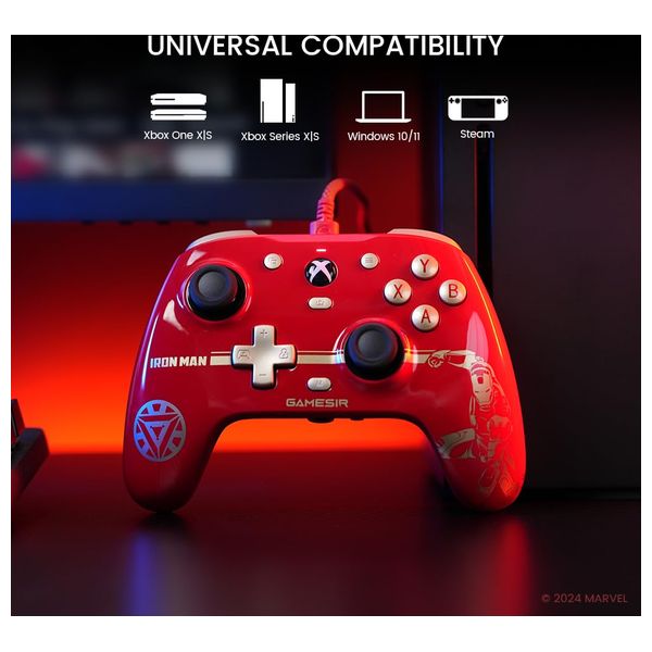  GameSir G7 HE - Wired Controller - Xbox Series X | S - Red 