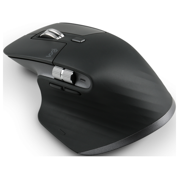 ماوس لوجيتك لاسلكي - MX Master 3S - بطارية بحجم 500 مللي امبير - اسود