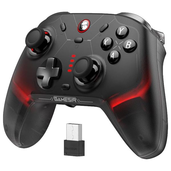  GameSir Cyclone 2 Wireless Gaming Joystick - Triple-Mode Connection - Black 