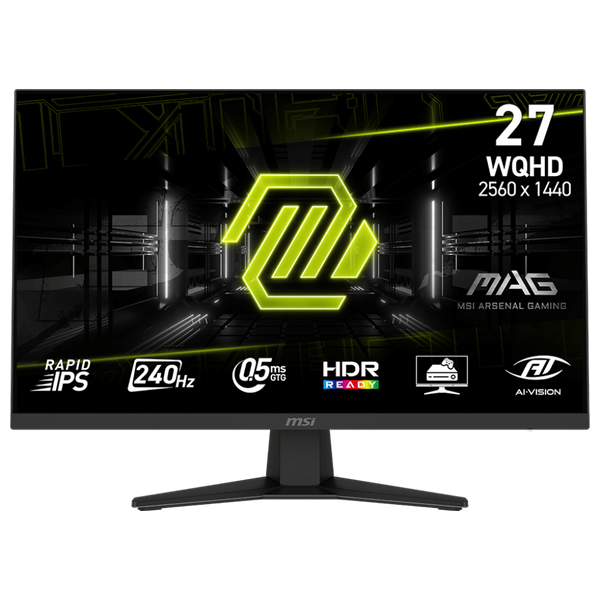  شاشة ألعاب ام اس اي 27-انج فئة MSI MAG-274QF-X24 -  هرتز 240 -  0.5 مللي ثانية -  IPS -  HDR -  ضوء أزرق منخفض 