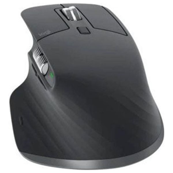 ماوس لوجيتك لاسلكي - MX Master 3S - بطارية بحجم 500 مللي امبير - اسود