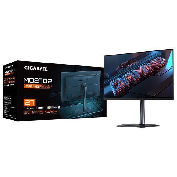 شاشة العاب كيكابايت 27-انج فئة MO27Q2 - سرعة الاستجابة 0.03 ملي ثانية -  240 هيرتز - QD-OLED