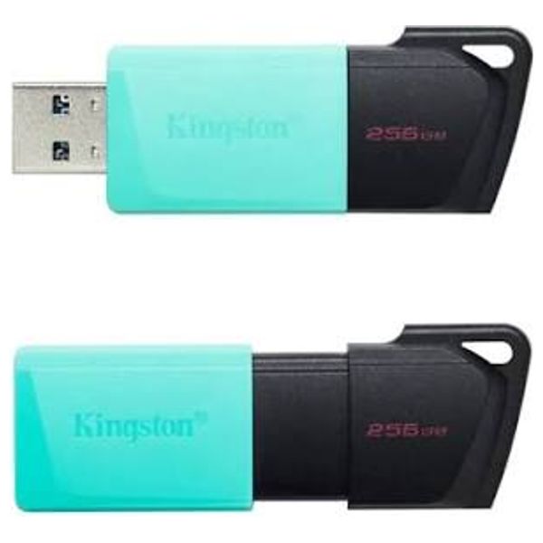  Kingston DataTraveler Exodia 256GB USB 3.2 Flash Drive - Black 