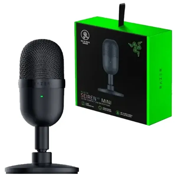  Razer Seiren Mini - Condenser Microphone - USB - Black 