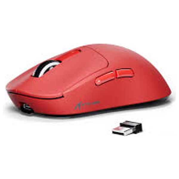  Attack Shark X11 Gaming Mouse - Lightweight  - optical sensor with up to 22,000 DPI and 6 adjustable levels - Red 