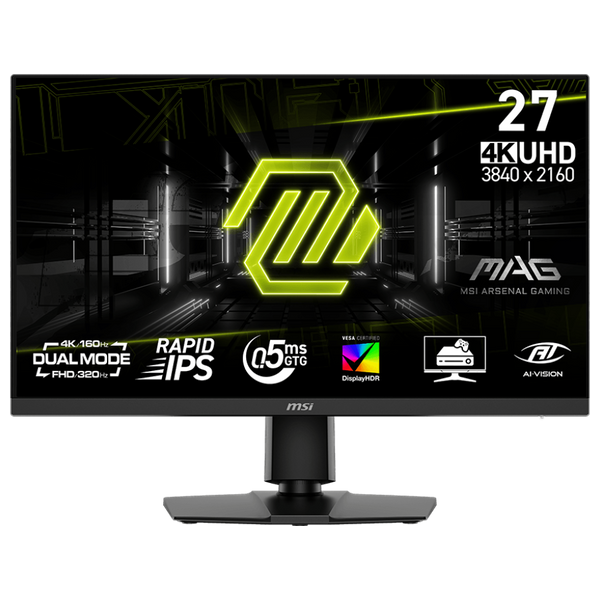 MSI 27-Inch MAG 272URDF E16 - Flat Monitor - 160Hz - 0.5 ms - FHD