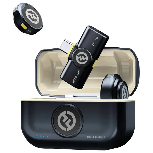 Elryan: Hollyland Lark M2 Microphone - USB-C - 40 Hour Battery