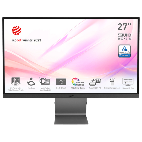  MSI27-Inch MD271UL - Flat monitor - 60Hz - 4 ms (MPRT) - 4K UHD 