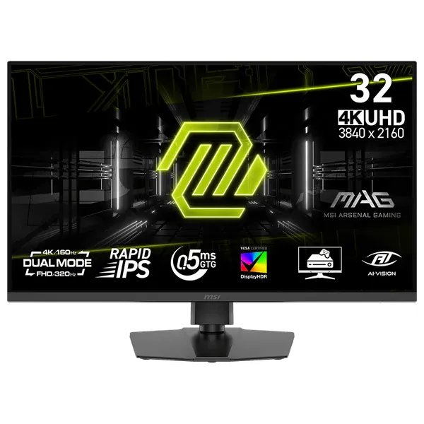  شاشة حاسبة ام سي اي 30 انج فئة MAG 322URDF E16 - سرعة الاستجابة 0.5 ملي ثانية - 160 هيرتز - 4K 