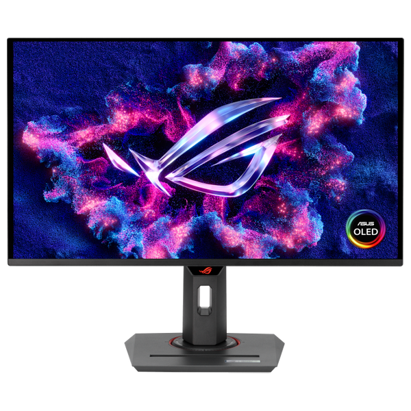 شاشة ألعاب اسوس روج ستريكس OLED XG27UCDMG - قياس 27 انج (26.5 انج قابلة للعرض) - 240 هرتز - زمن استجابة 0.03 مللي ثانية - أسود