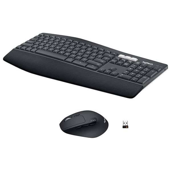  Logitech MK850 Performance Combo - Wireless Keyboard and Mouse - High Performance and Efficiency 