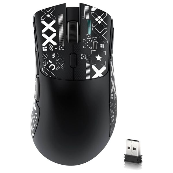  ATTACK SHARK Wireless Gaming Mouse R1 - Black 