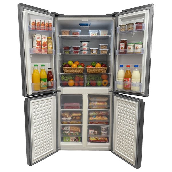  Shownic RF-DFF5601S - Four Doors Refrigerator - 14 ft - Glass 