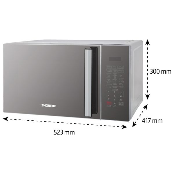  Shownic OM-FSD132GS - 32L - Microwave With Grill - Silver 