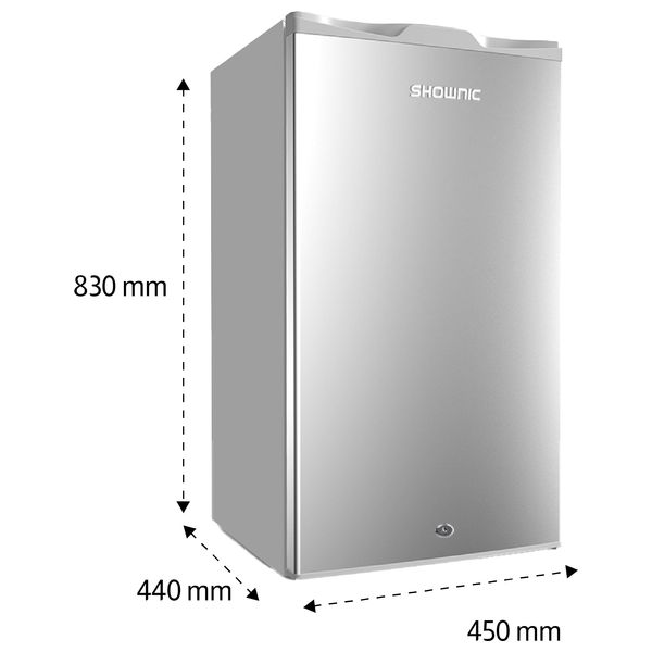  ثلاجة شونك ذات الباب الواحد - 5 قدم - RL-125ZS - سلفر 