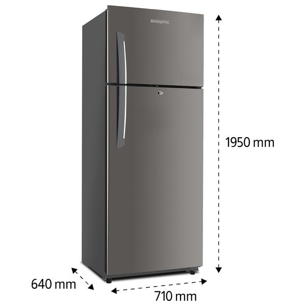 Shownic RL-540ZS - Conventional Refrigerator - 475 L - 17 Ft - Silver 