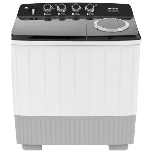  Shownic WW-1900TXW - Twin Tub Washing Machine - White 