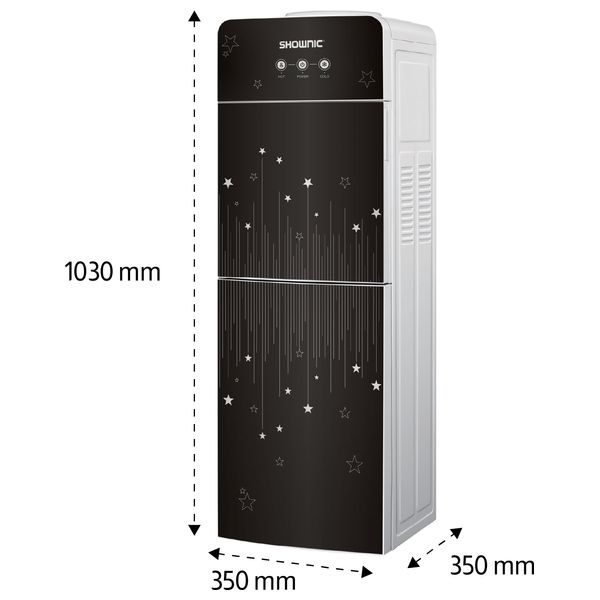  براد ماء شونك مع ثلاجة - YT-R378BG - اسود 