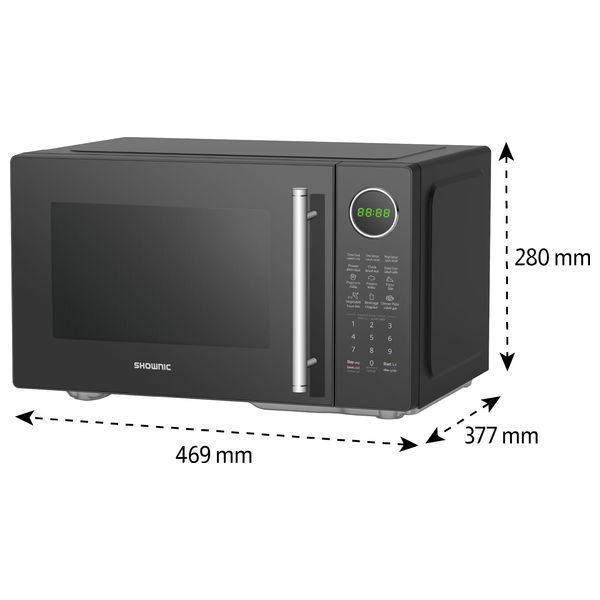  Shownic OM-FSD128NB  - Microwave Solo - 25L - 900W - Black 